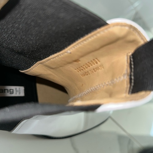 Alexander Wang Chelsea Boot Bootie White 10 Ankle - Picture 5 of 13